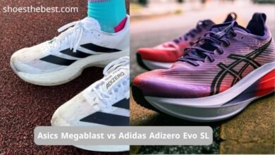Asics Megablast vs Adidas Adizero Evo SL